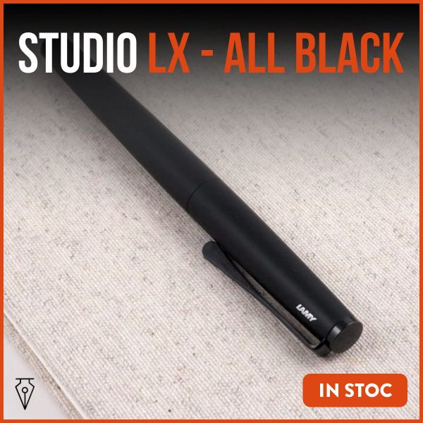 Stilou Lamy Studio Lx All Black Penmania Shop