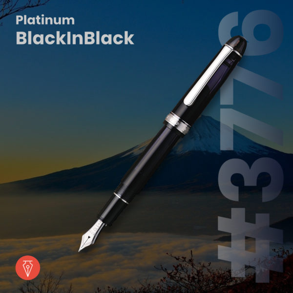 Stilou Platinum 3776 Black In Black Penmania Shop