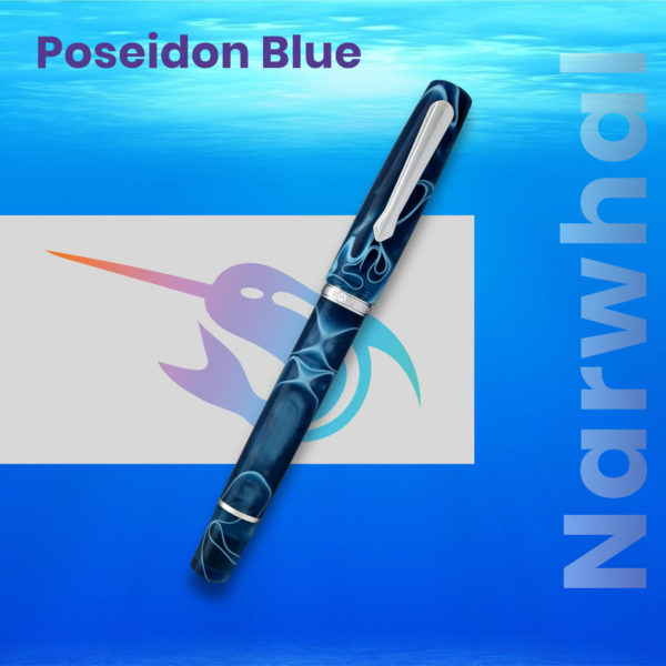 Stilou Narwhal Poseidon Blue Penmania Shop